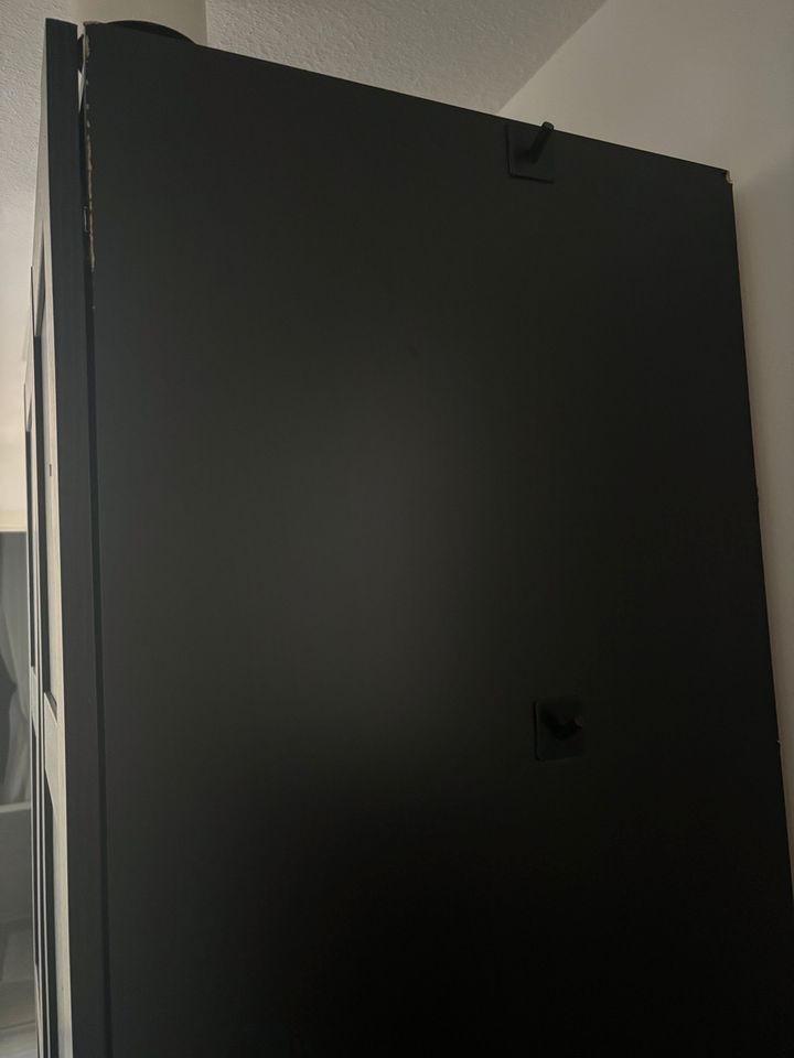 Kleiderschrank Pax (Ikea) schwarz 21x100x60cm in Stuttgart