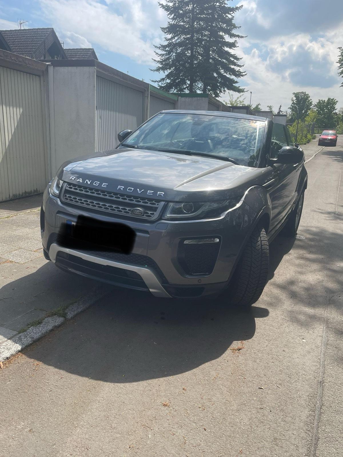 Abbildung des Autos Land Rover Evoque
