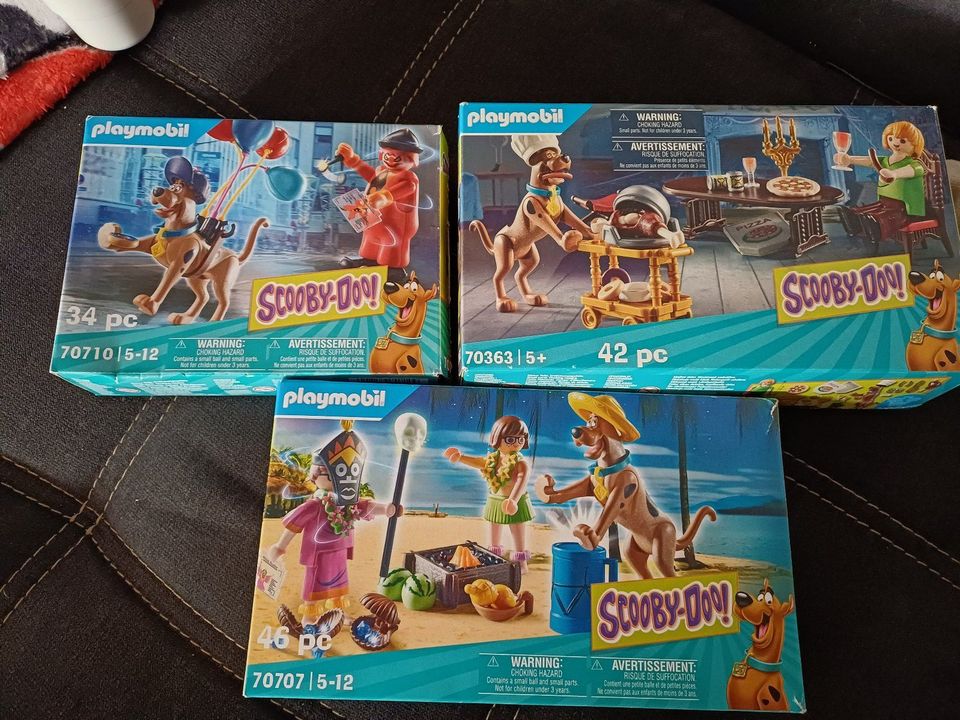 Playmobil Scooby-doo Set 70710 70363 70707 mit OVP in Hoppstädten-Weiersbach