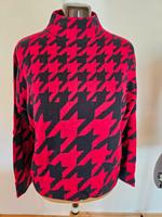 Hugo Boss Strickpullover Hahnentritt blau rot Wolle Alpaka warm ! Sachsen - Zwickau Vorschau