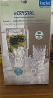 KOZIOL Karaffen-Set Karaffe CRYSTAL 1,6l mit 4 x 250ml Bechern Bayern - Erlabrunn Vorschau