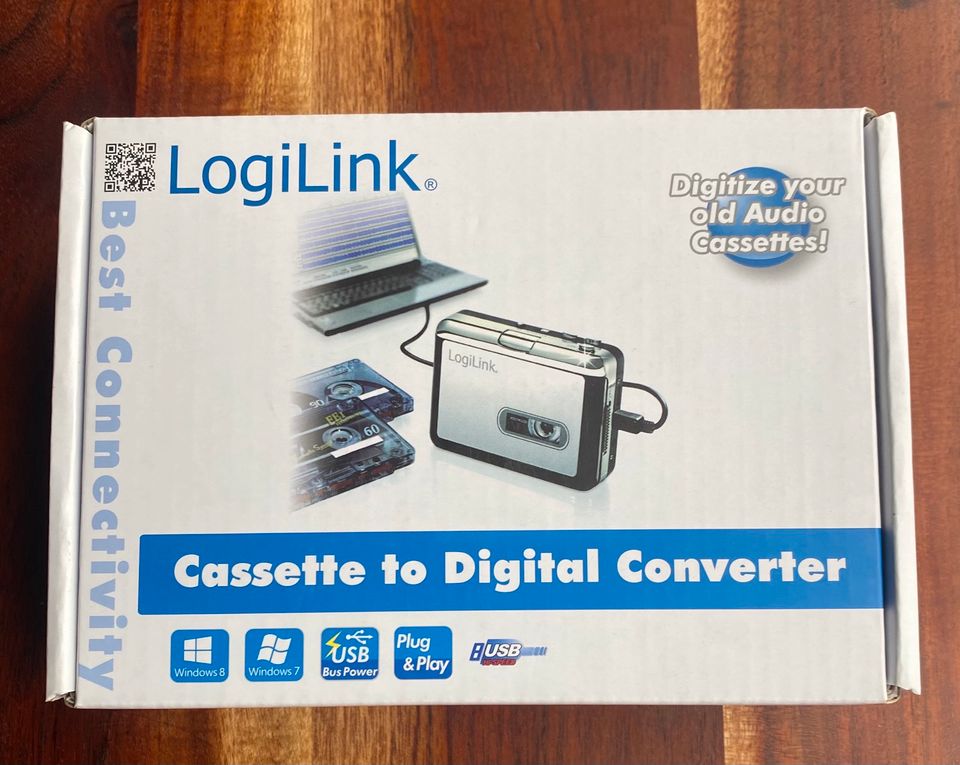 LogiLink UA0156 Kassetten Digitalisierer Neu* + OVP in Bechhofen