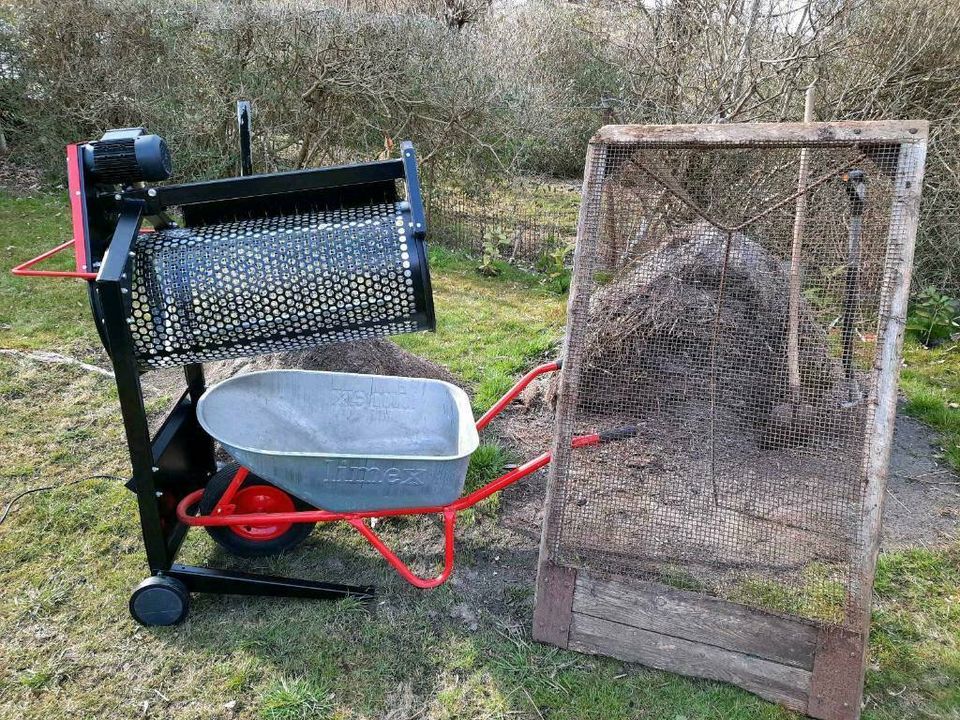 Rollsieb Gartensieb Trommelsieb Vermietung Verleih mieten in Neuruppin