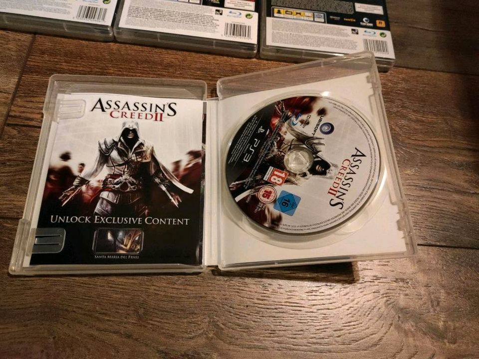 PS3 Spiele Assassin's Creed Sacred 2 Mass Effect 2 + 3 in Bottrop