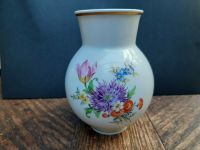 alte Meissen Vase Blumen, Goldrand, Kugelform, selten, 50ger Hessen - Grebenstein Vorschau