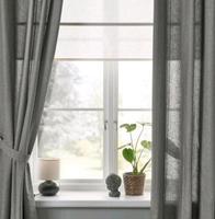 Ikea Lenda Schlaufenschal Vorhänge 2er Set grau Mecklenburg-Vorpommern - Feldberg Vorschau