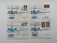 17x Caravelle AIR FRANCE Flugpost Erstflug Briefmarken Cover Beuel - Limperich Vorschau
