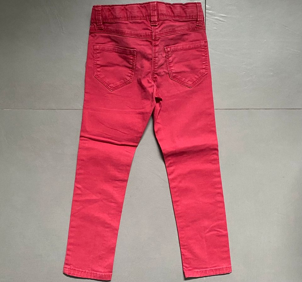 Hose/ Jeans, Mädchen, rot, Esprit, Größe 104 in Hainichen