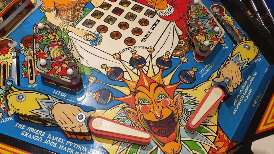 JOKERZ! - FLIPPER - Williams - SYS11 - Pinball - Automat in Dortmund