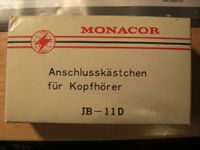 Monacor  Anschlusskästchen für Kopfhörer OVP Niedersachsen - Essen (Oldenburg) Vorschau