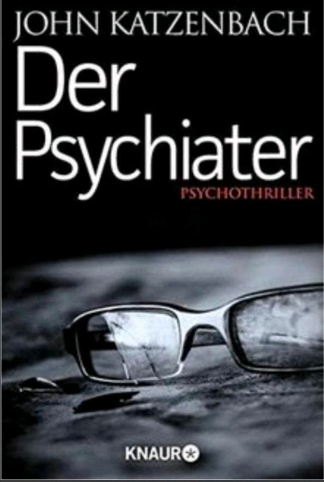 John Katzenbach / DER PSYCHIATER / Thriller / Buch in Berlin
