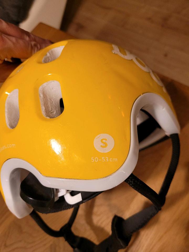 Woom Fahrradhelm Kinderfahrradhelm gelb Größe S 50-53 cm in Dresden
