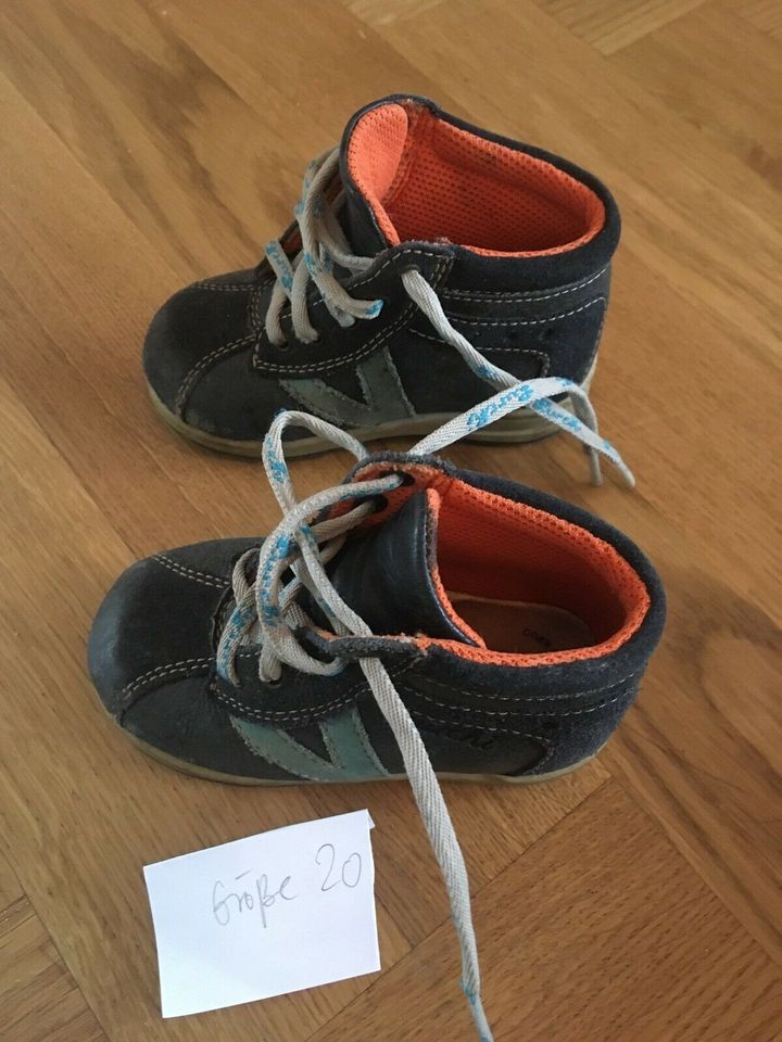 Lurchi Salamander Kinder Stiefel Schuhe 20 blau Leder in Schöneiche bei Berlin