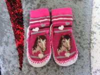 ♥ 1,50€ ♥Gr 22 23 Hüttenschuhe Pferde Antirutschsocken Hausschuhe Baden-Württemberg - Wangen im Allgäu Vorschau