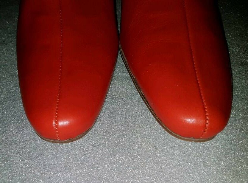 ++ Rote Stretch Echtleder Stiefel Jaime Mascaro 40 wNEU ++ in Willich