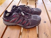 Salomon Trekkingschuhe, schwarz/rot, Gr. 5(38), NEU! Hessen - Ringgau Vorschau