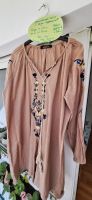 Bluse, Shirt, Boho, Beige, Gr. L, Gr. 44, beige, braun, Sommer Hessen - Offenbach Vorschau