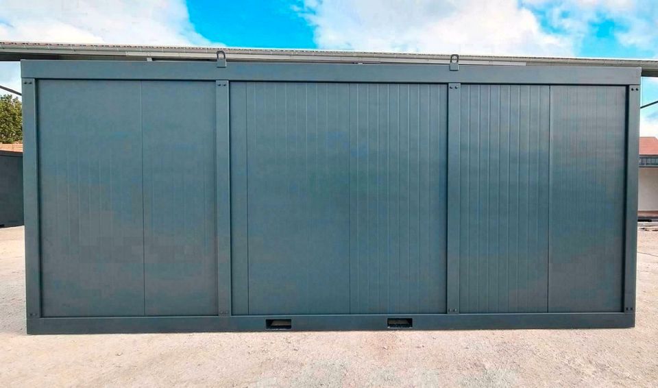 Verfügbar in Regensburg - Container zum Arbeiten Leben & Wohnen - Ausgebauter Container - Vollausgestattet Sicher Trocken Isoliert Modern Neu Hell Warm - Containerbüro Containerwohnung Wohncontainer in Regensburg