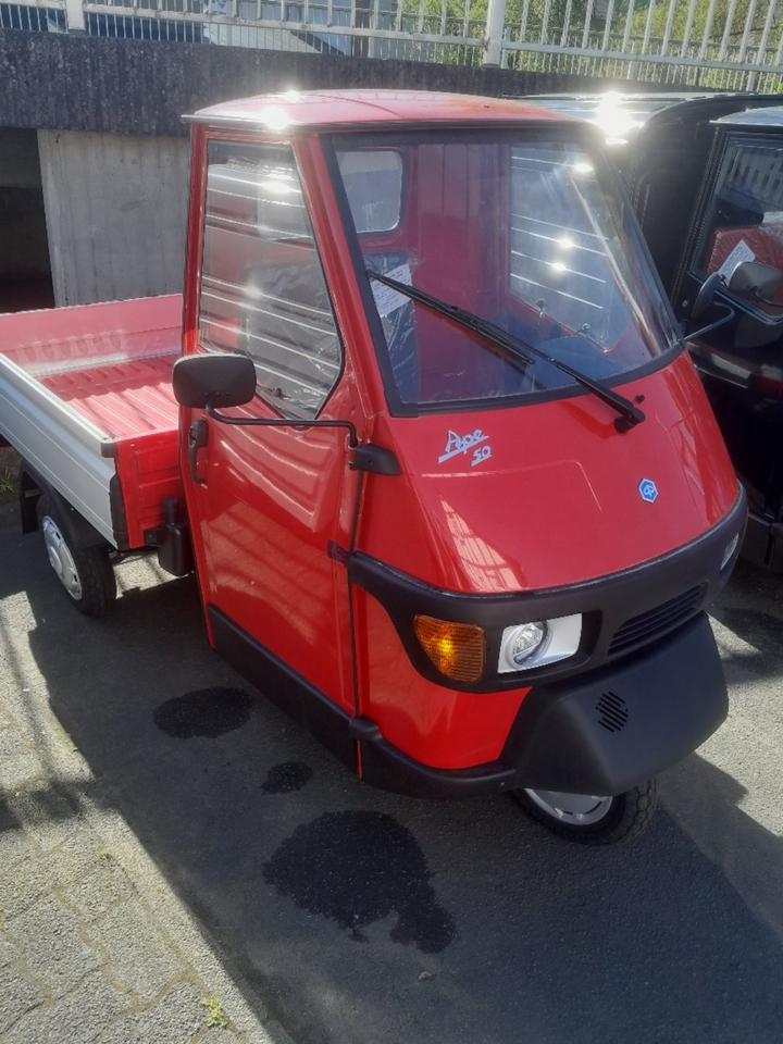 Piaggio APE 50ccm Pritsche mit Aluwand *NEU* -ab Lager verfügbar- in Steffenberg