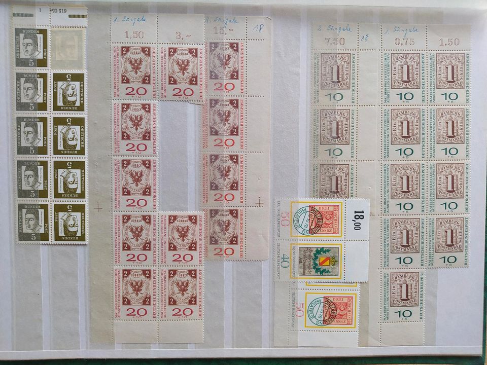 XXL Riesige große alte Briefmarken-Sammlung Konvolut Paket Alben in Hohenahr