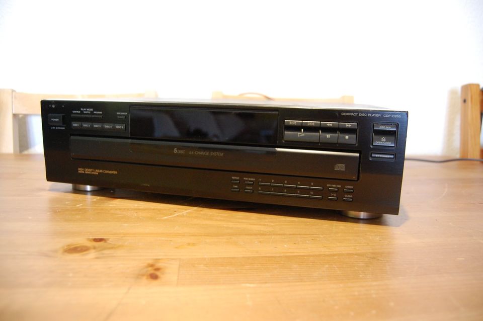 Sony CDP-C265 CD 5 Fach Wechsler ----Defekt---- in Bad Waldsee