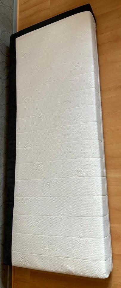 2x Boxspringbett TFK-Matratzen (80cm x 2m, H3, 500 Federn) in Neuss