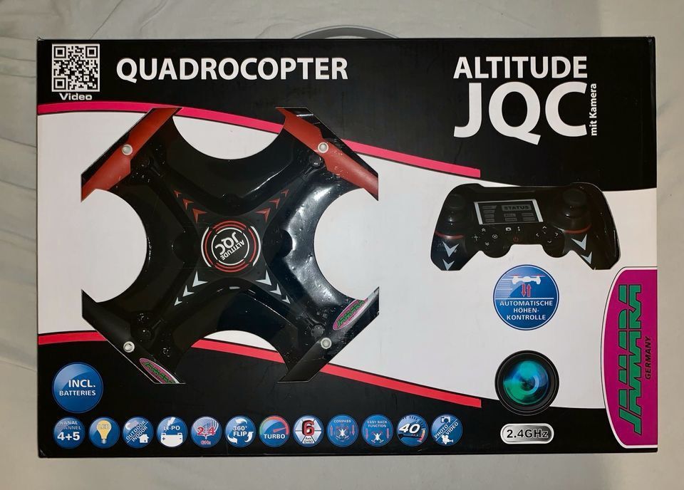 Jamara altitude jqc Quadrocopter Drohne mit Kamera NEU in Frankfurt am Main  - Altstadt | Modellbau gebraucht kaufen | eBay Kleinanzeigen ist jetzt  Kleinanzeigen