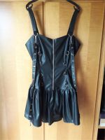 Phaze Clothing Gothic Kunst veganes Leder Kleid M / L Gr. 12 WGT Bayern - Frauenneuharting Vorschau