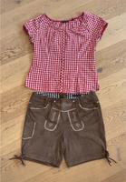 Lederhose mit Trachtenbluse für Damen Bayern - Cham Vorschau