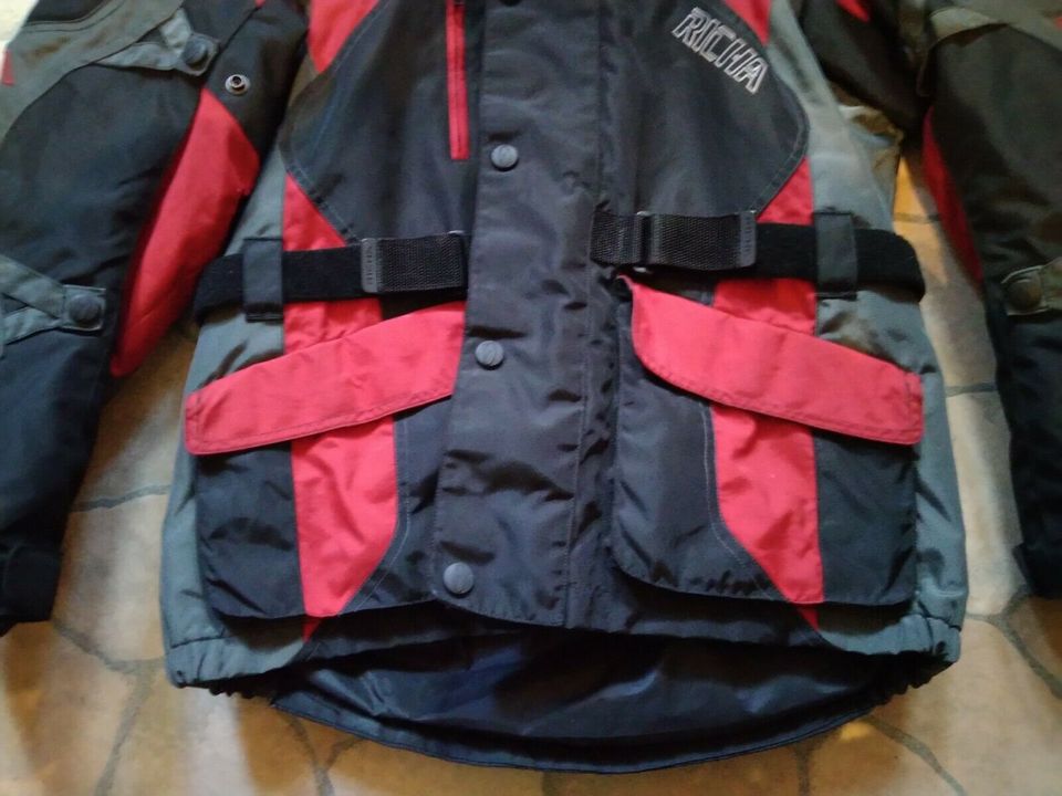 Motorradjacke von RICHA Textil schwarz rot Gr.L in Köln