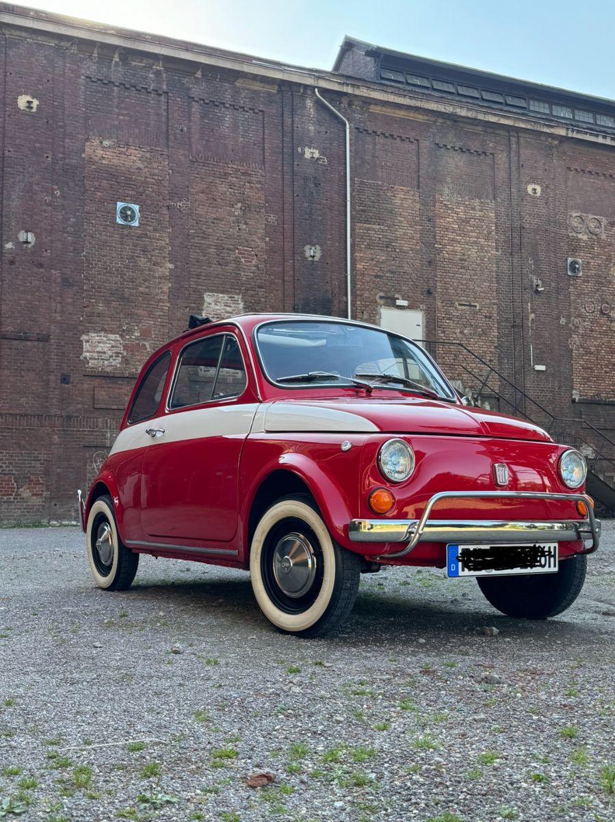 Abbildung des Autos Fiat 500L Oldtimer, H-Kz…