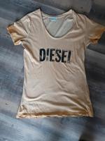 Diesel Tshirt, Größe L, ocker/beige/gelb, Damen Hessen - Twistetal Vorschau