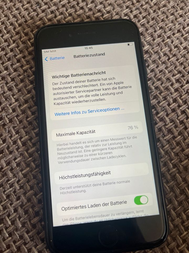 iPhone 8 64GB ohne Zubehör & OVP in Scheßlitz