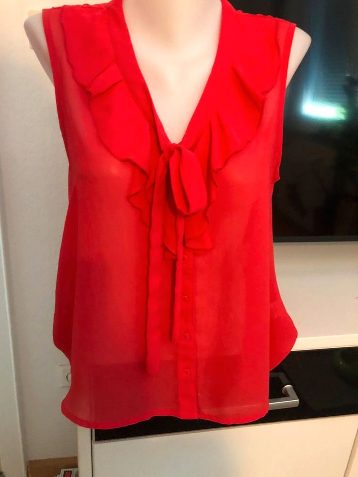 Primark Bluse GR.40 Tunika Hemd rot in Baden-Baden