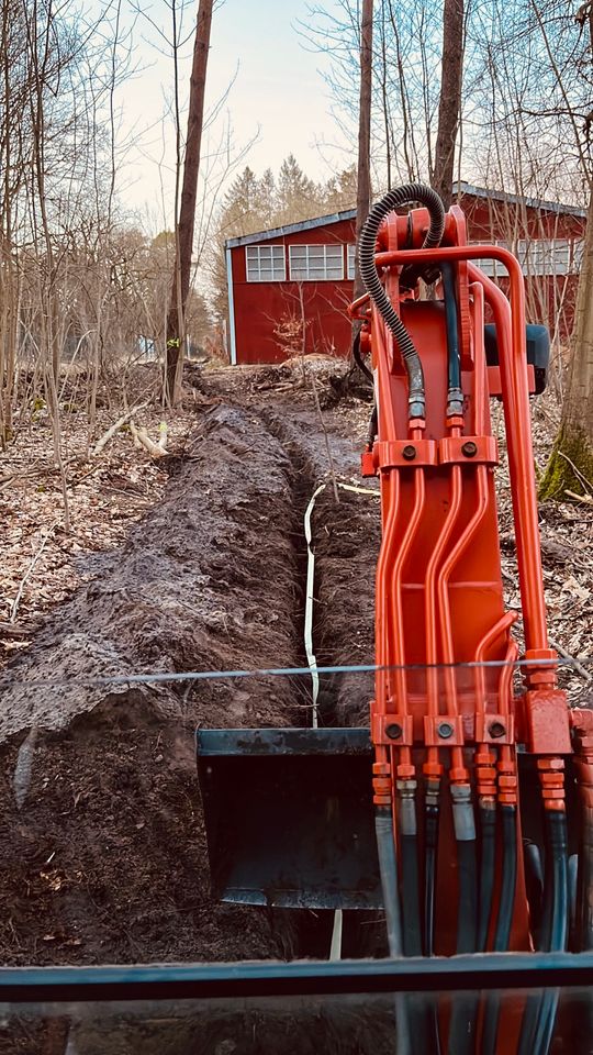 Baggerarbeiten Rodungsarbeiten in Eickeloh