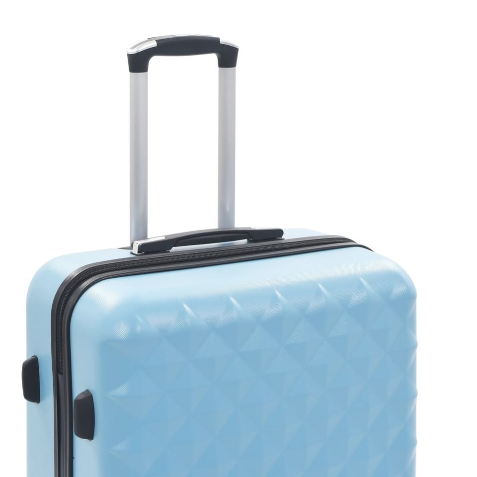 Hartschalen-Trolley-Set Koffer Set Reisekoffer 3 Stk. Blau ABS in Bad Kissingen