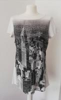 Gracia by No 1 ~ Long-Shirt / Shirt mit Strass ~ Gr.40 ~ weiß Sachsen-Anhalt - Stendal Vorschau