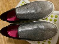 Fornarina Glitzer Sneaker Silber schwarz Bochum - Bochum-Ost Vorschau