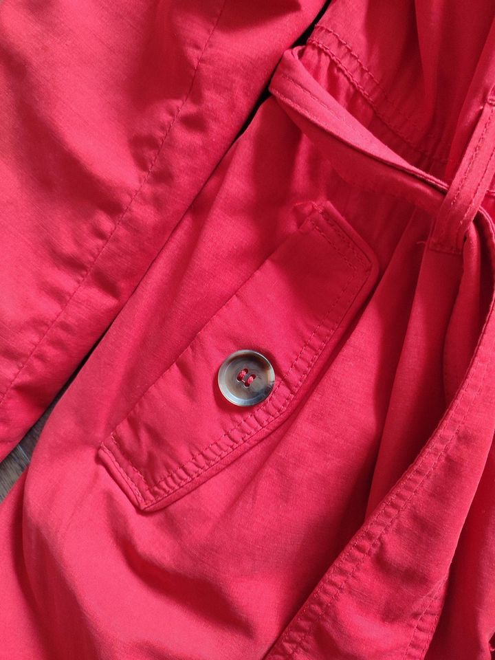 Leichter Mantel Übergangszeit rot | Forever 21 Größe 36 in Hückeswagen