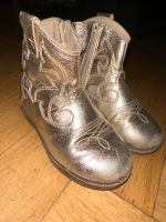 Zara cowboy boots Stiefel 22 gold Berlin - Mitte Vorschau