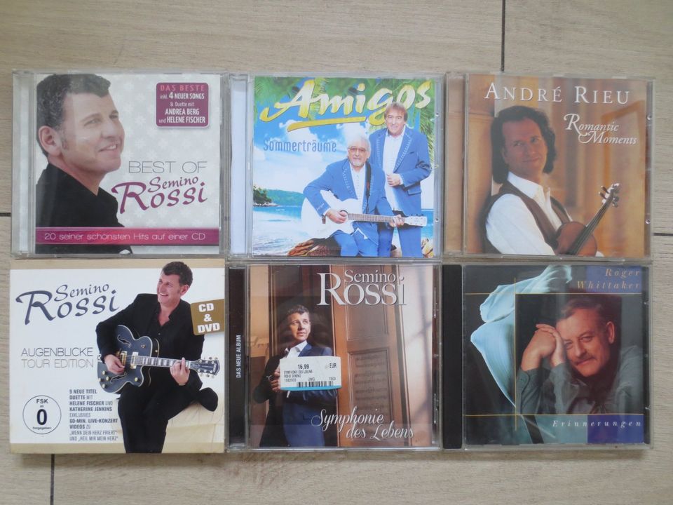 Andre Rieu Semino Rossi Roger Whittaker Amigos CD in Oftersheim