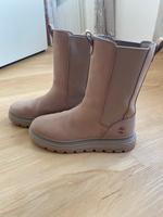 Timberland Stiefeletten, Chelsea Boots Gr. 38,5  beige Hessen - Eppertshausen Vorschau