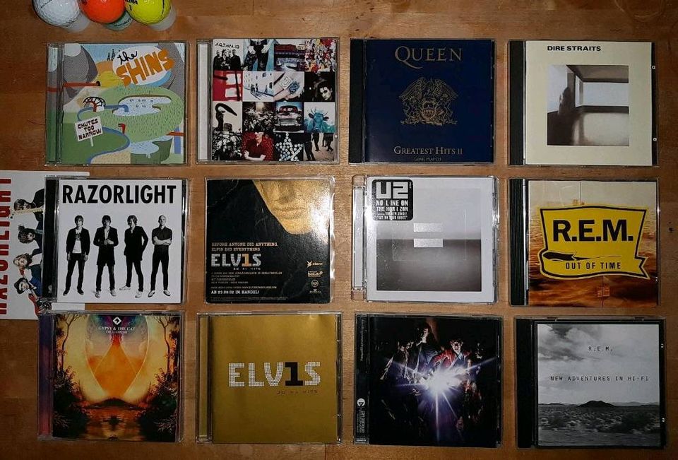 ROCK CDs : QUEEN / U2 / ELVIS / THE SHINS / R.E.M. / RAZORLIGHT.. in Köln