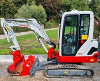 Minibagger Takeuchi TB225 TB216 mieten, Baumaschinen Radlader usw Baden-Württemberg - Vogt Vorschau