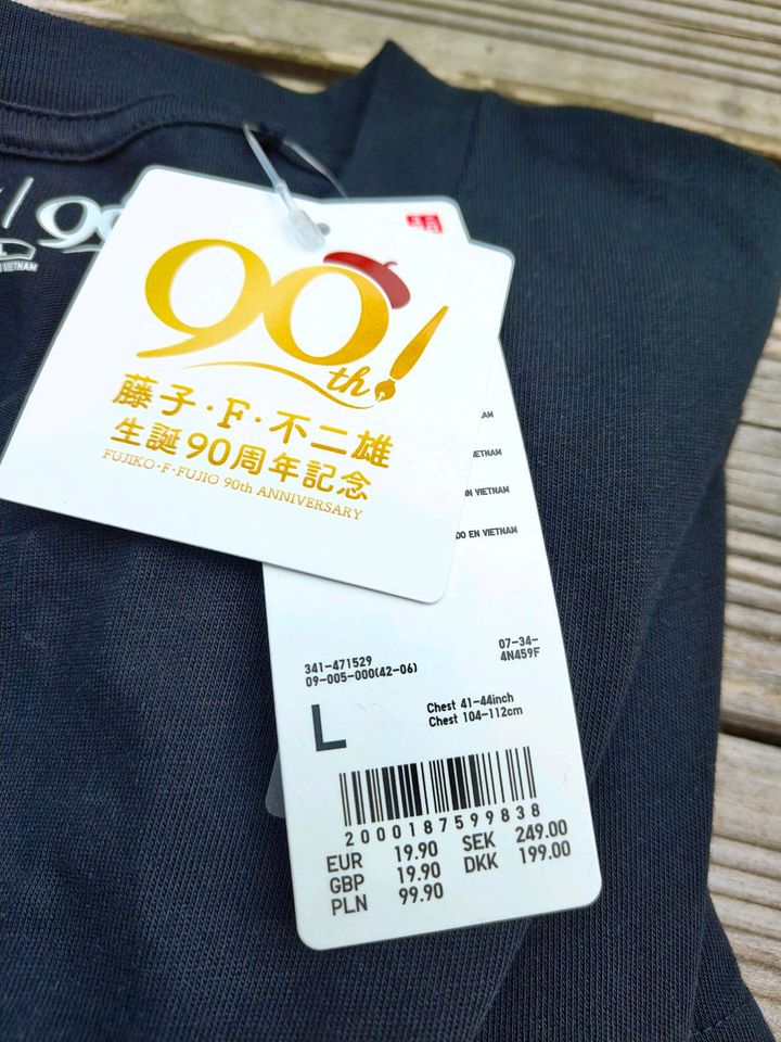 UNI QLO T-Shirt Gr. L FUJIKO 90th. Anniversary Japan Style in Rodgau
