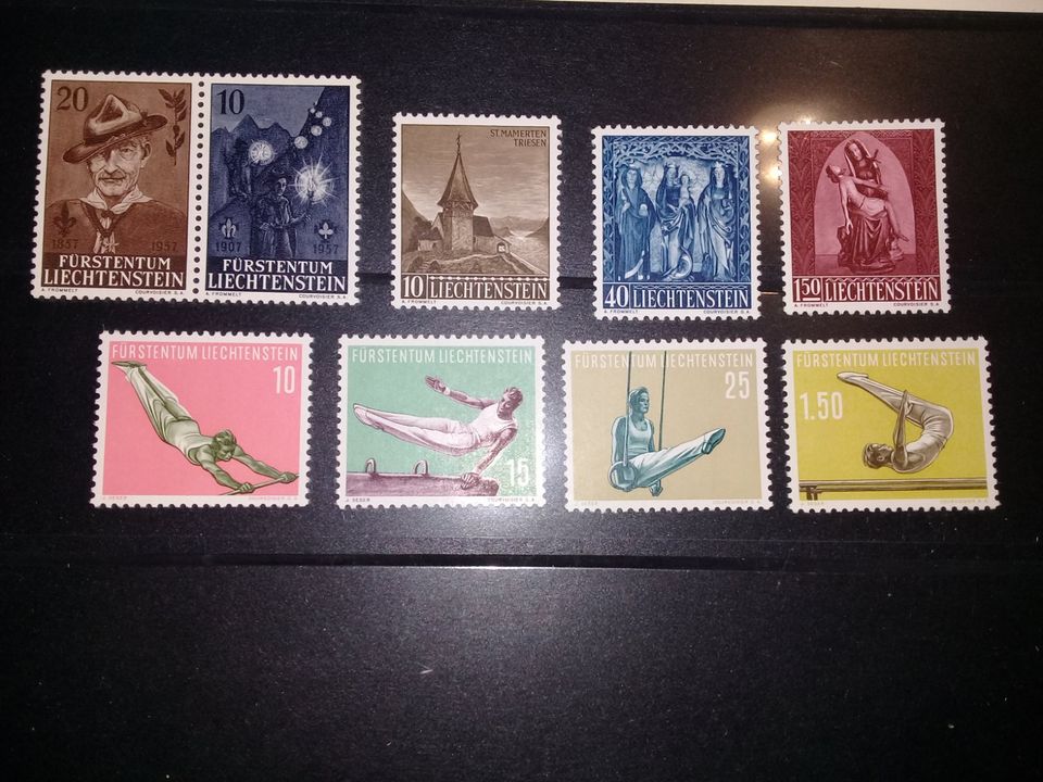 Briefmarken Liechtenstein 1957 Postfrisch** in Düsseldorf