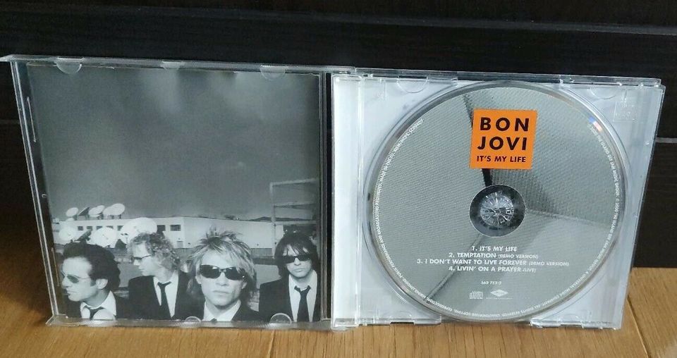 Maxi CD Jon Bon Jovi It's my Life Temptation Livin on a Prayer in Rostock