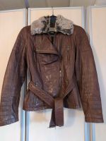 Lederjacke Bikerstyle Michael Kors Niedersachsen - Braunschweig Vorschau