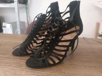 Tulipano Pumps, High Heels mit Schnürung, Gr 40 in schwarz Nordrhein-Westfalen - Lübbecke  Vorschau