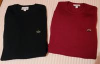 2 Lacoste Pullis Gr.XL Schwarz/ Bordeaux (Herren) 2x getragen Bayern - Mering Vorschau